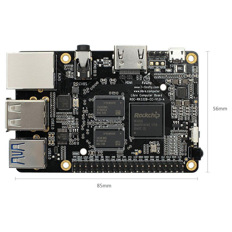 Wbudowana płyta RK3328 SOC